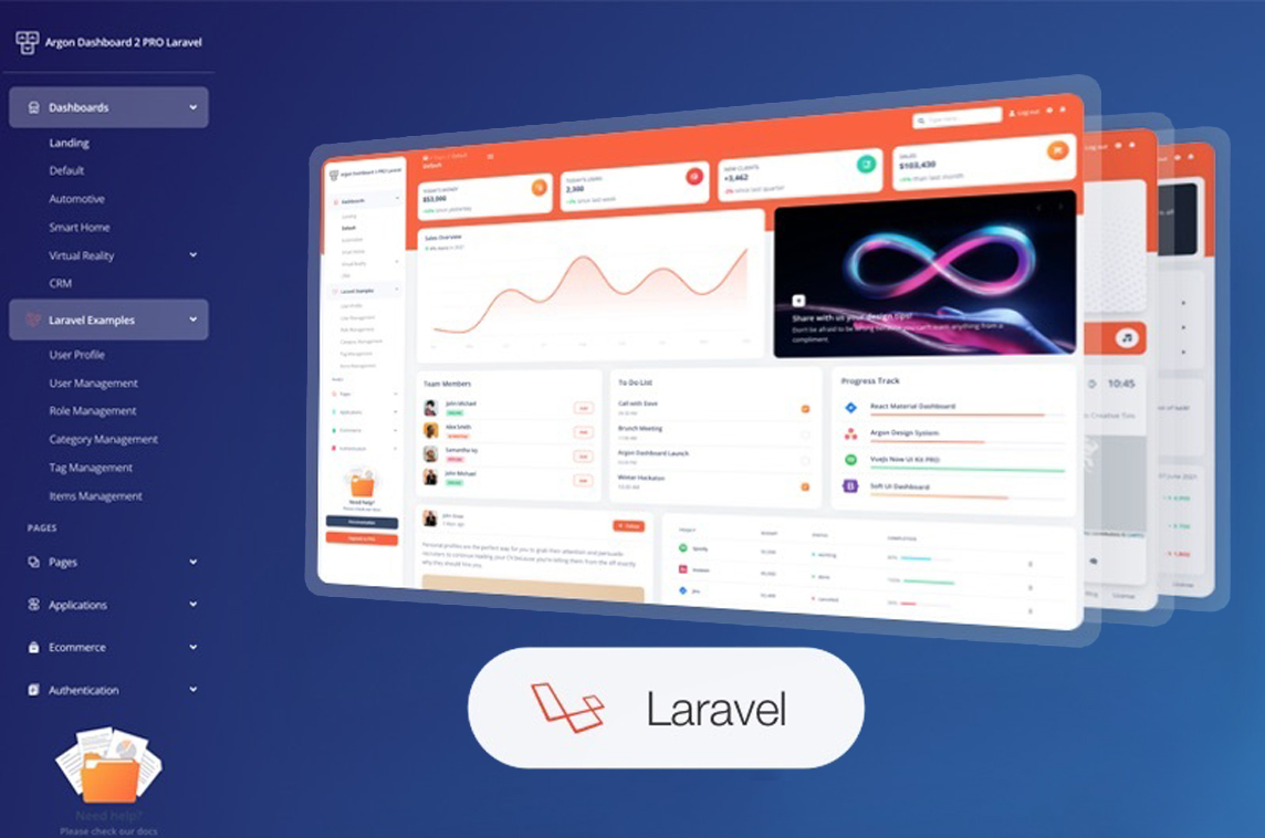 Argon Dashboard Pro Laravel