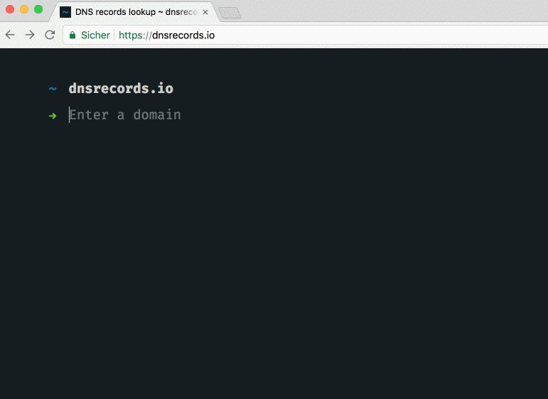 dnsrecords.io