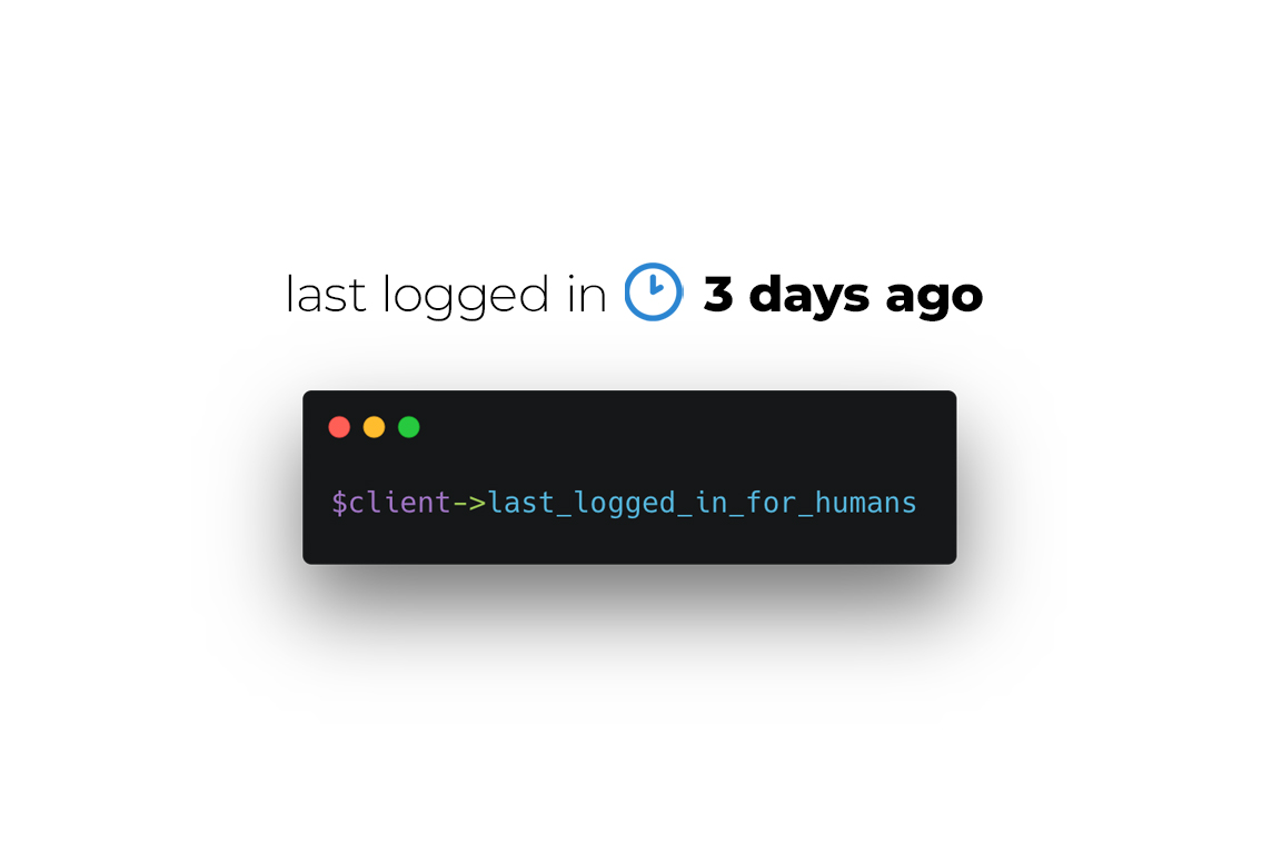 Eloquent Human Timestamps