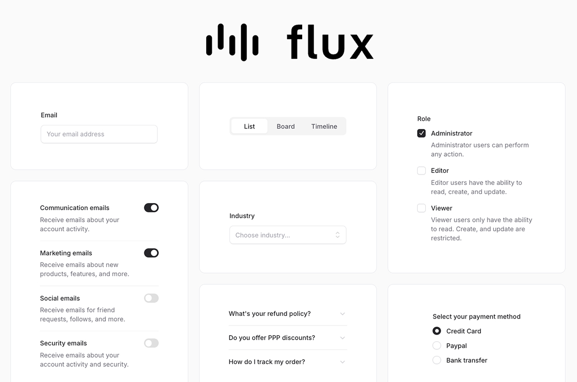 Flux UI