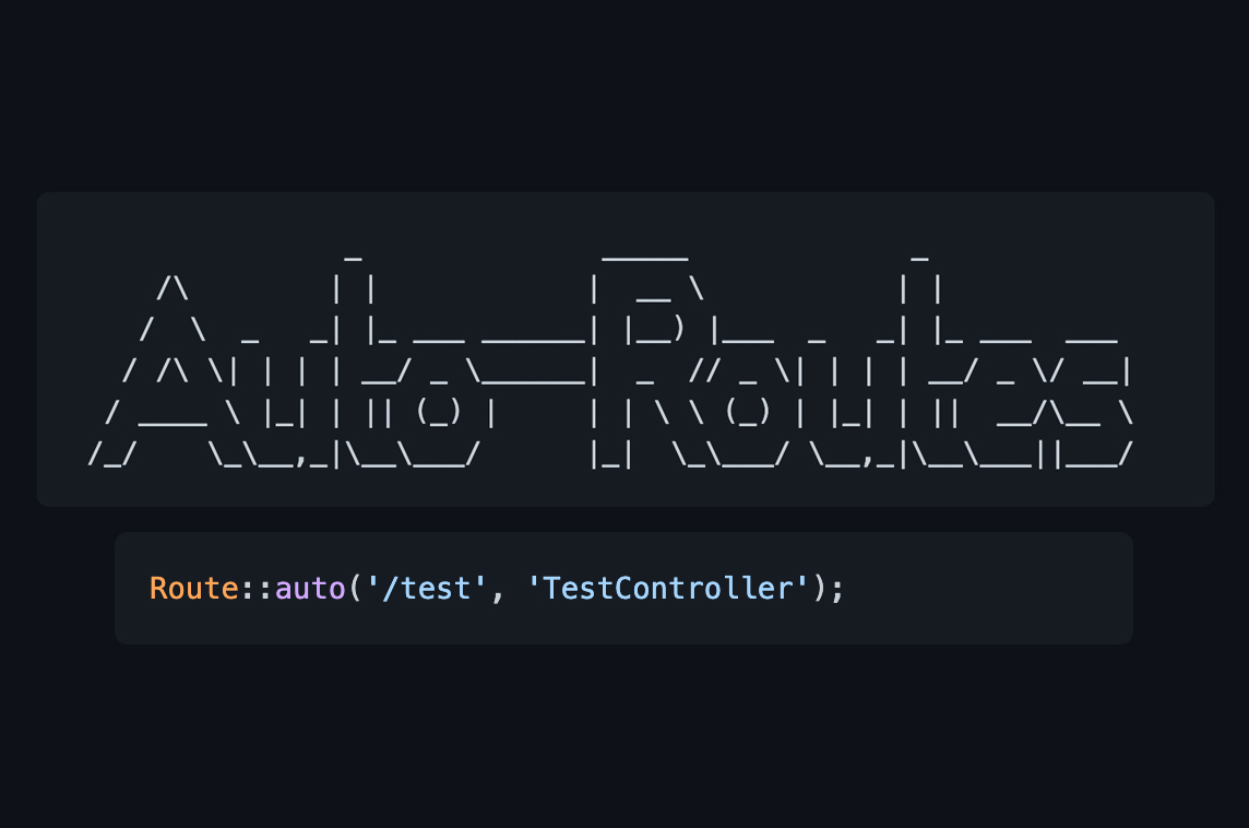 Laravel Auto Routes