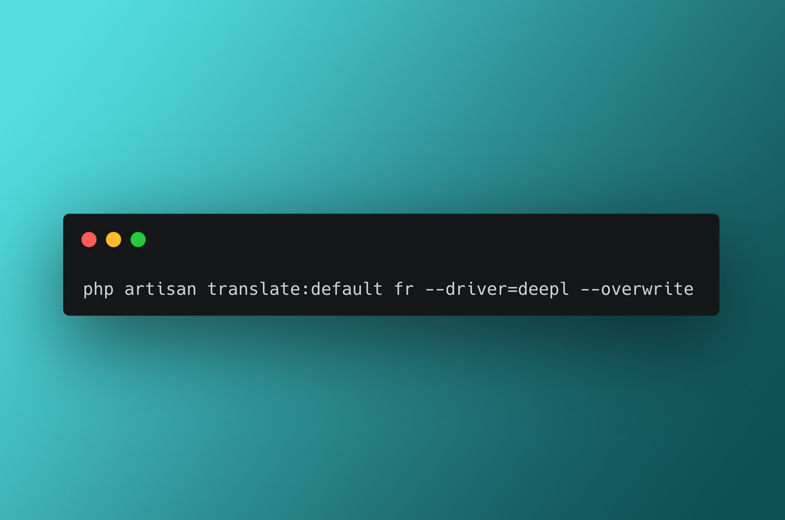 Laravel Auto Translation