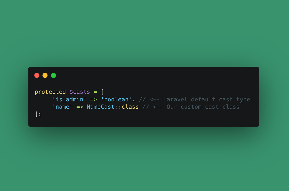 Laravel Custom Casts