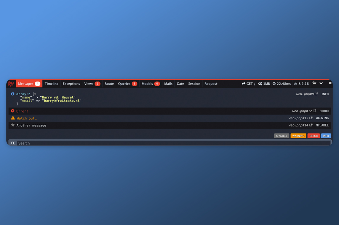 Laravel Debugbar