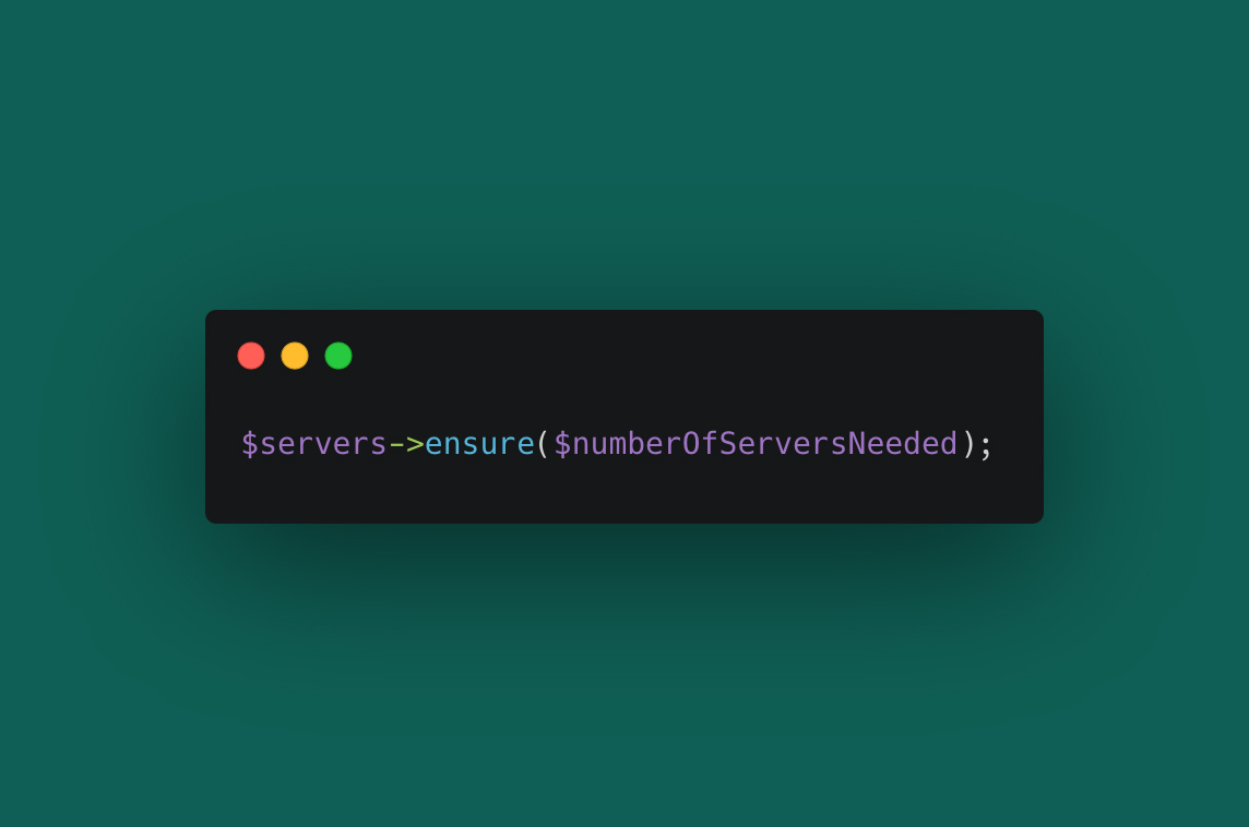 Laravel Dynamic Servers