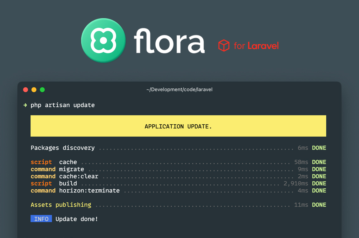 Laravel Flora