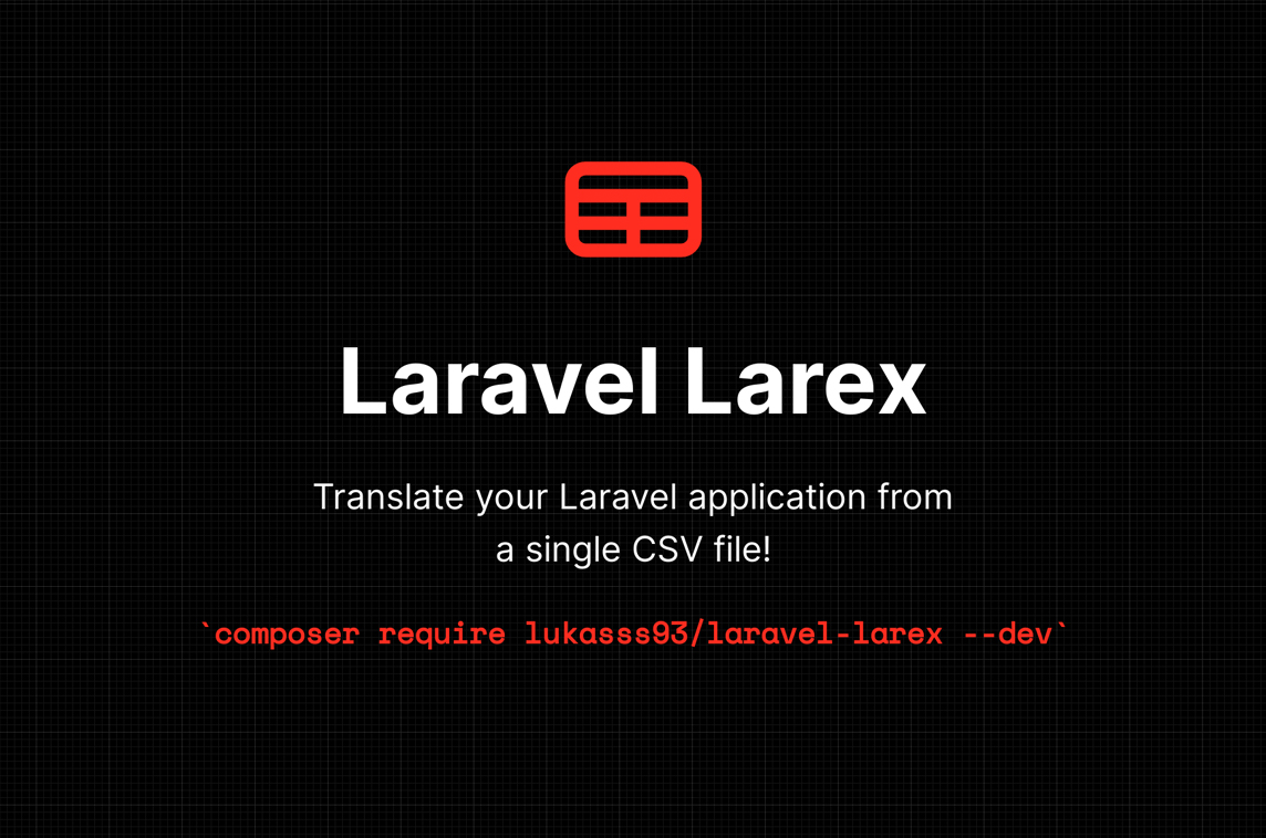 Laravel Larex
