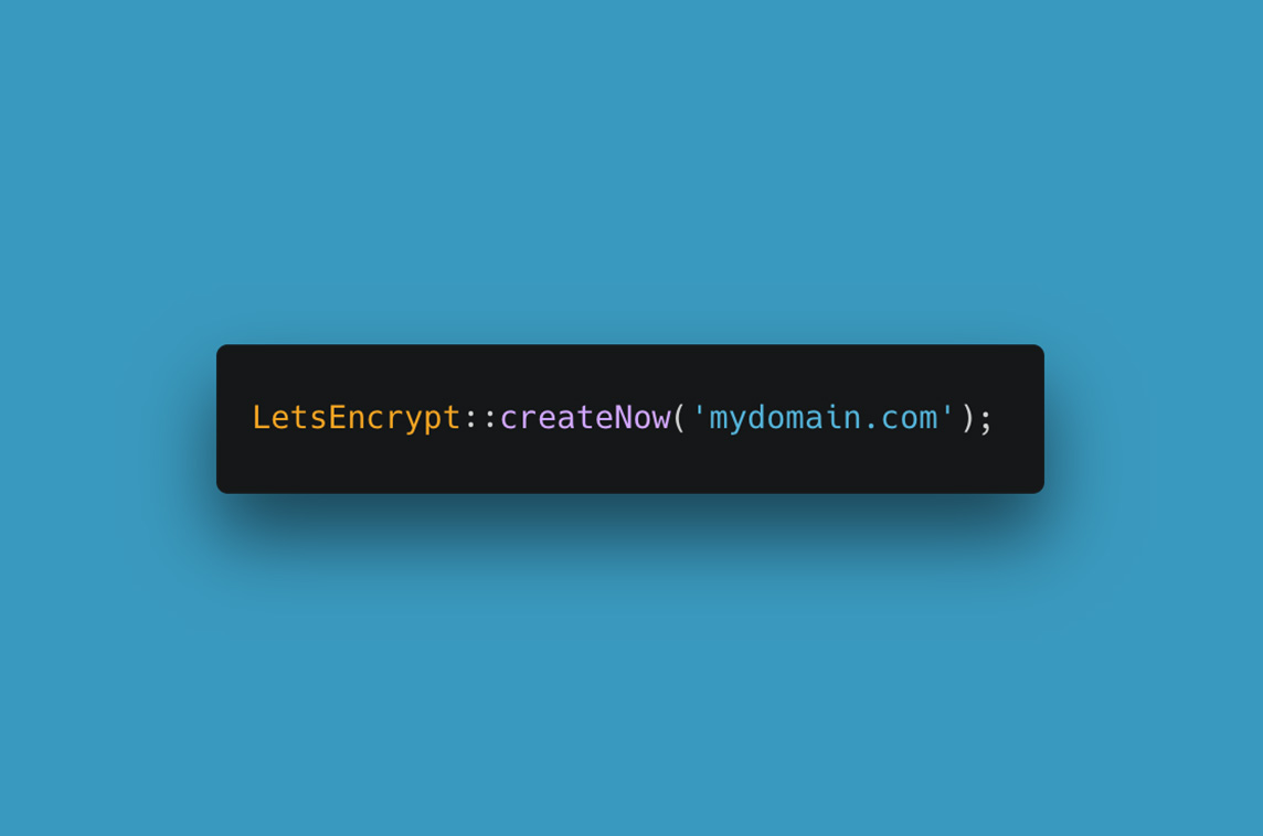 Laravel Let's Encrypt