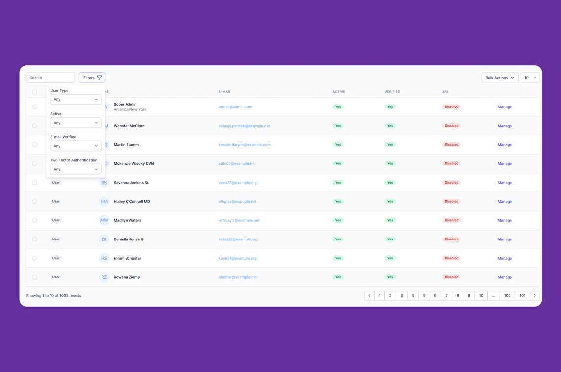 Laravel Livewire Tables