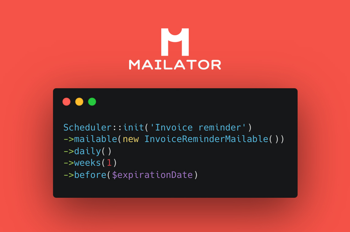 Laravel Mailator