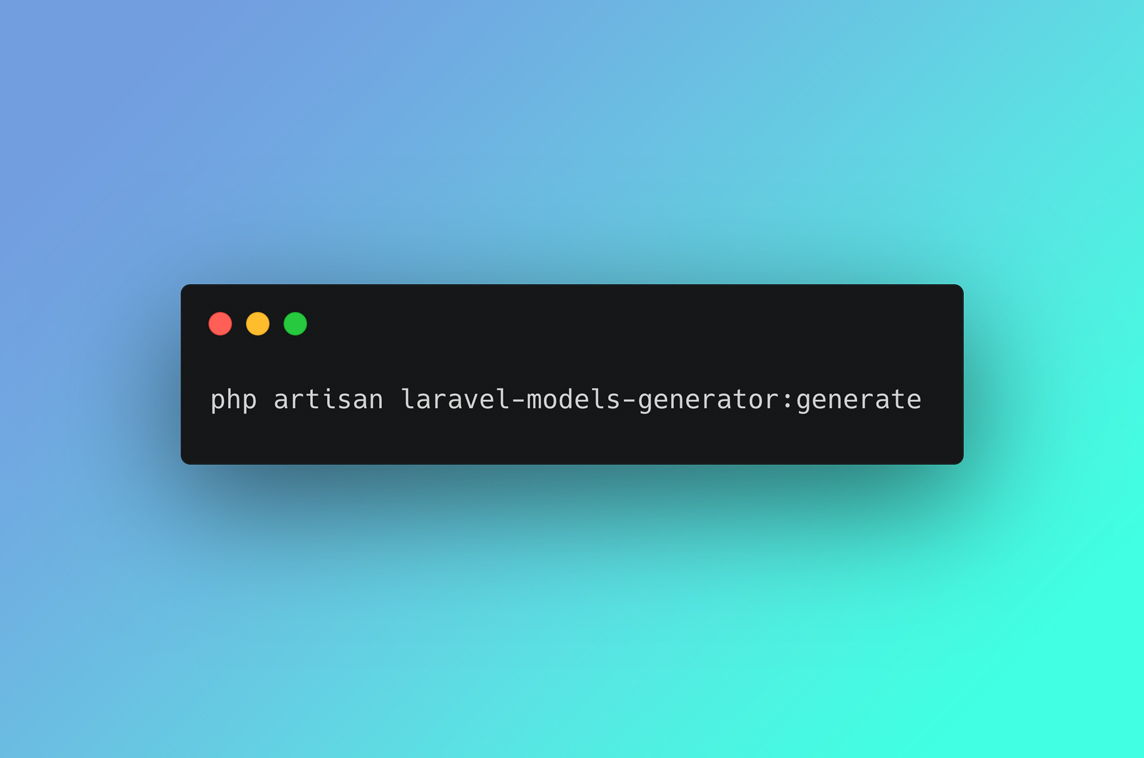 Laravel Models Generator