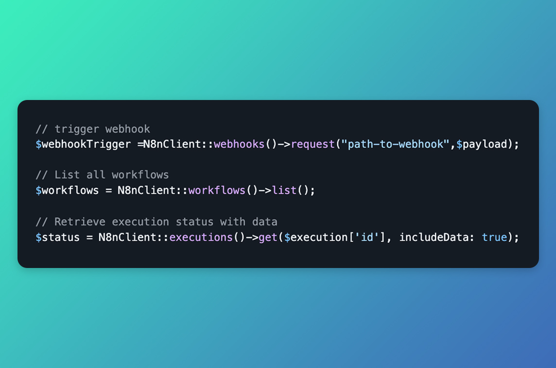 Laravel n8n