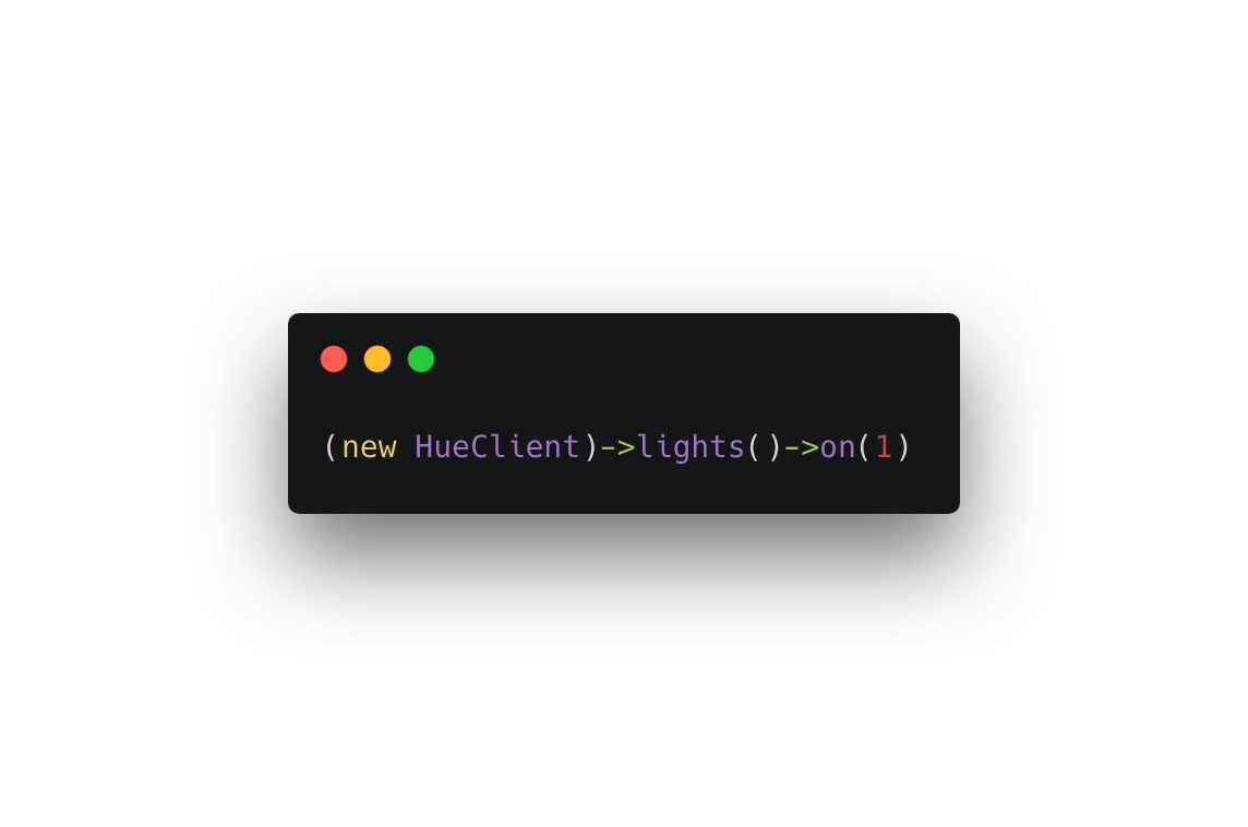 Laravel Philips Hue