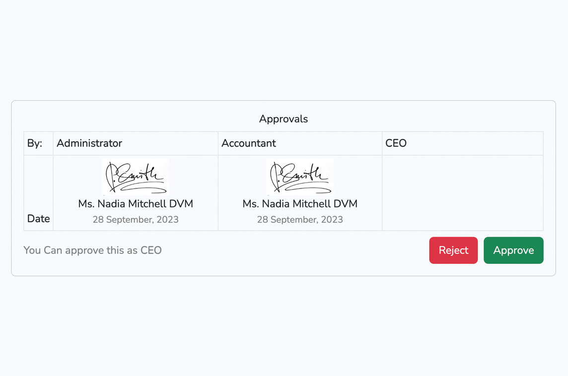 Laravel Process Approval