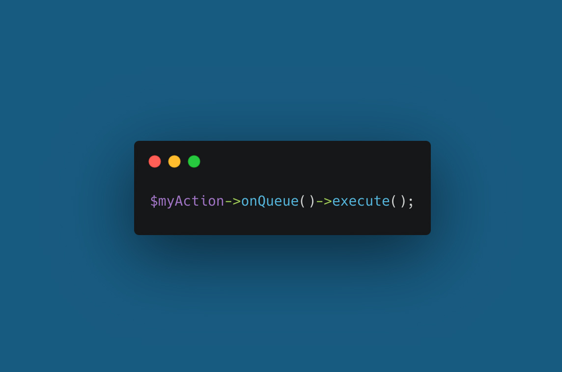 Laravel Queuable Action
