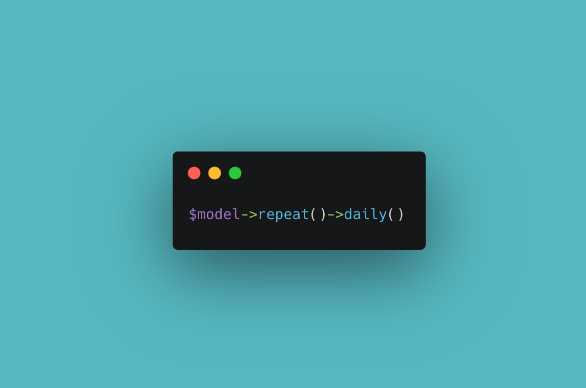 Laravel Recurring Models