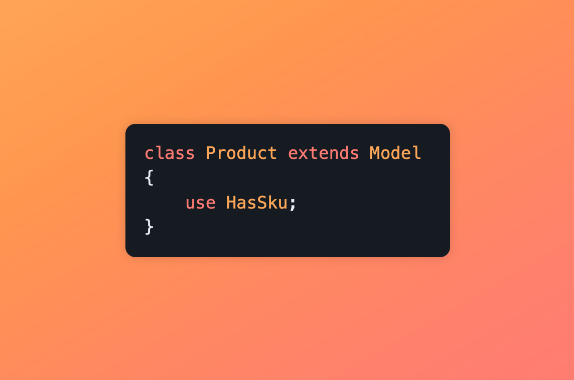 Laravel SKU