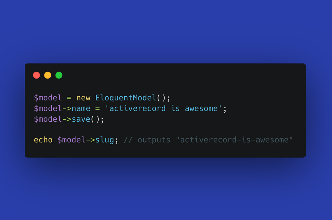 Laravel Sluggable
