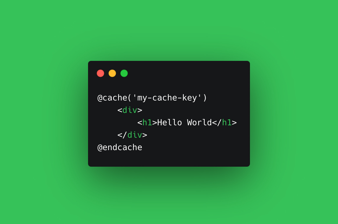 Laravel Stash View