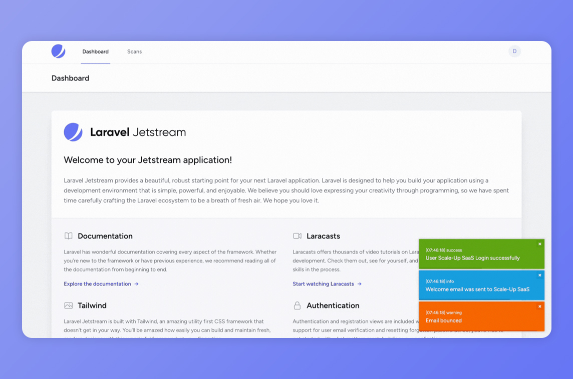 Laravel Stream Log