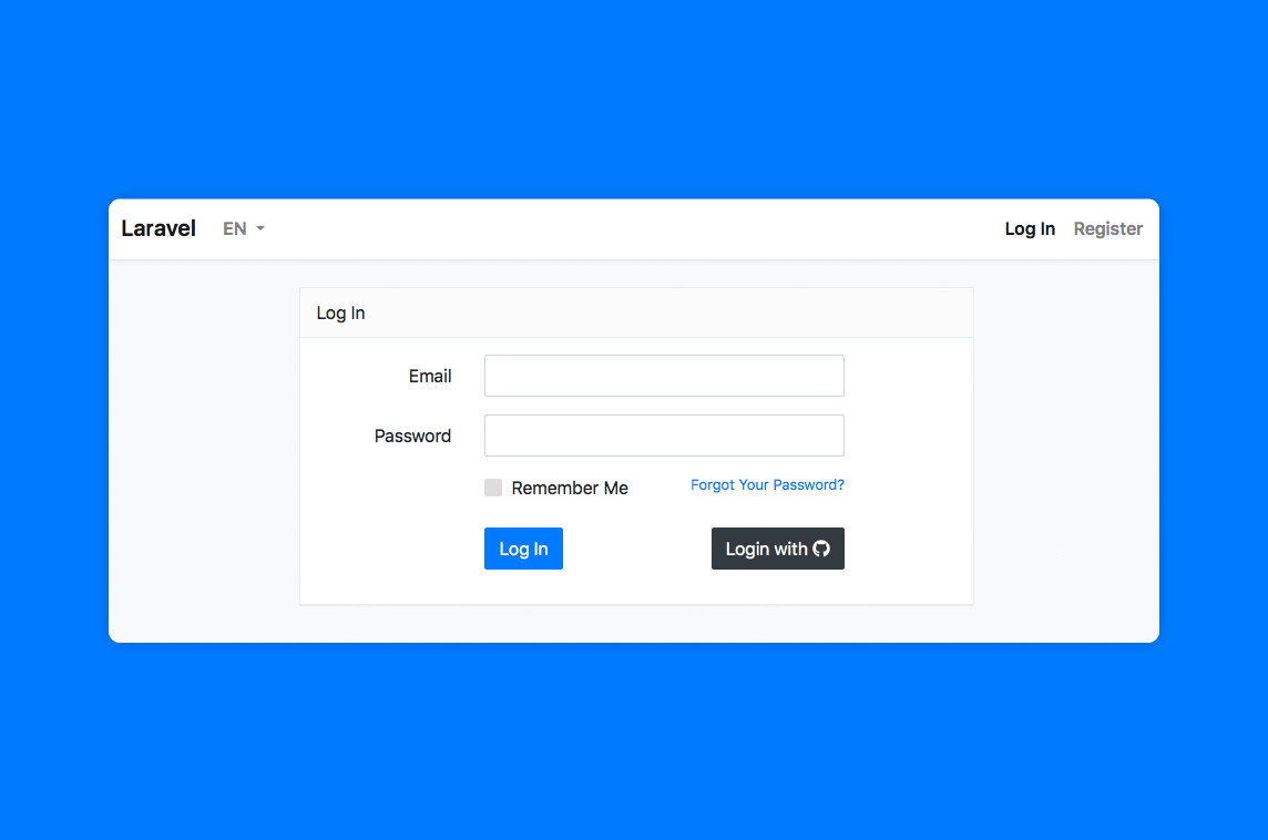 Laravel Vue SPA