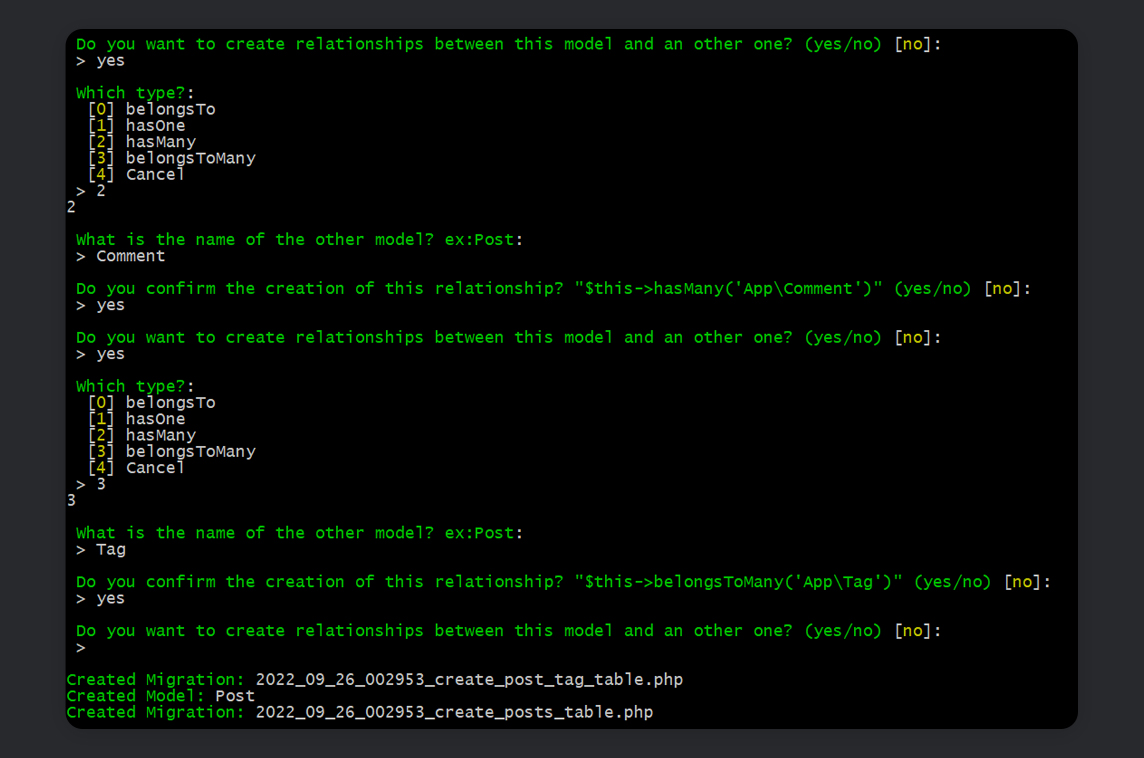 MisterDebug's CRUD Generator