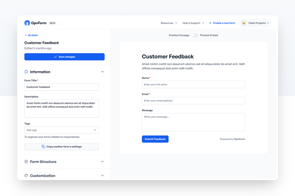 OpnForm