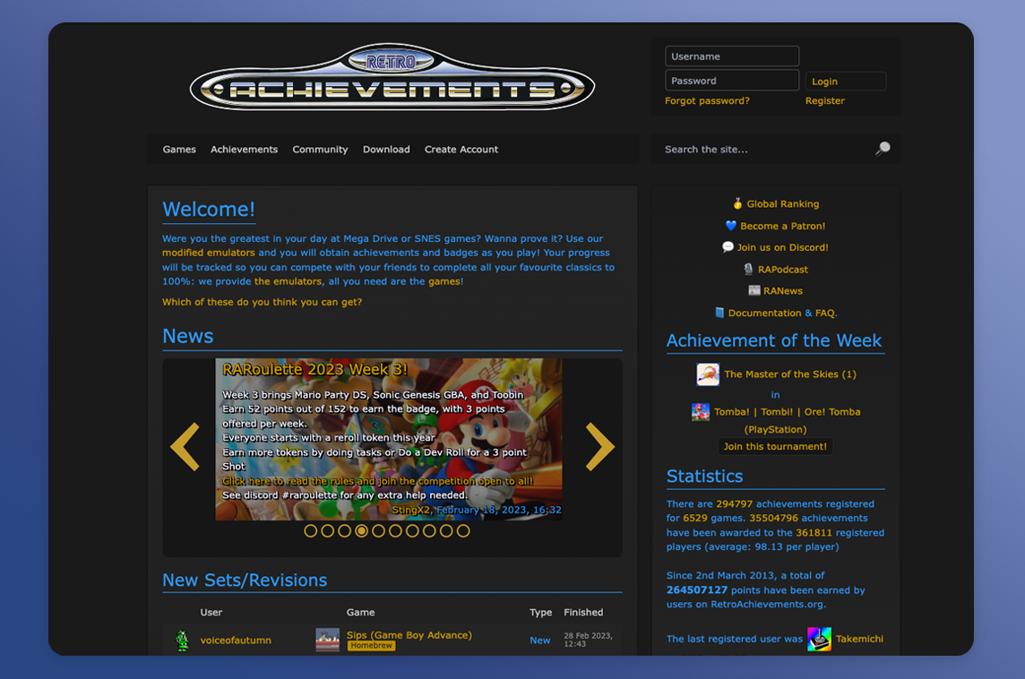 RetroAchievements.org