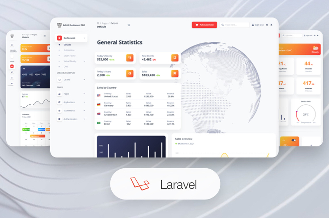 Soft UI Dashboard Laravel