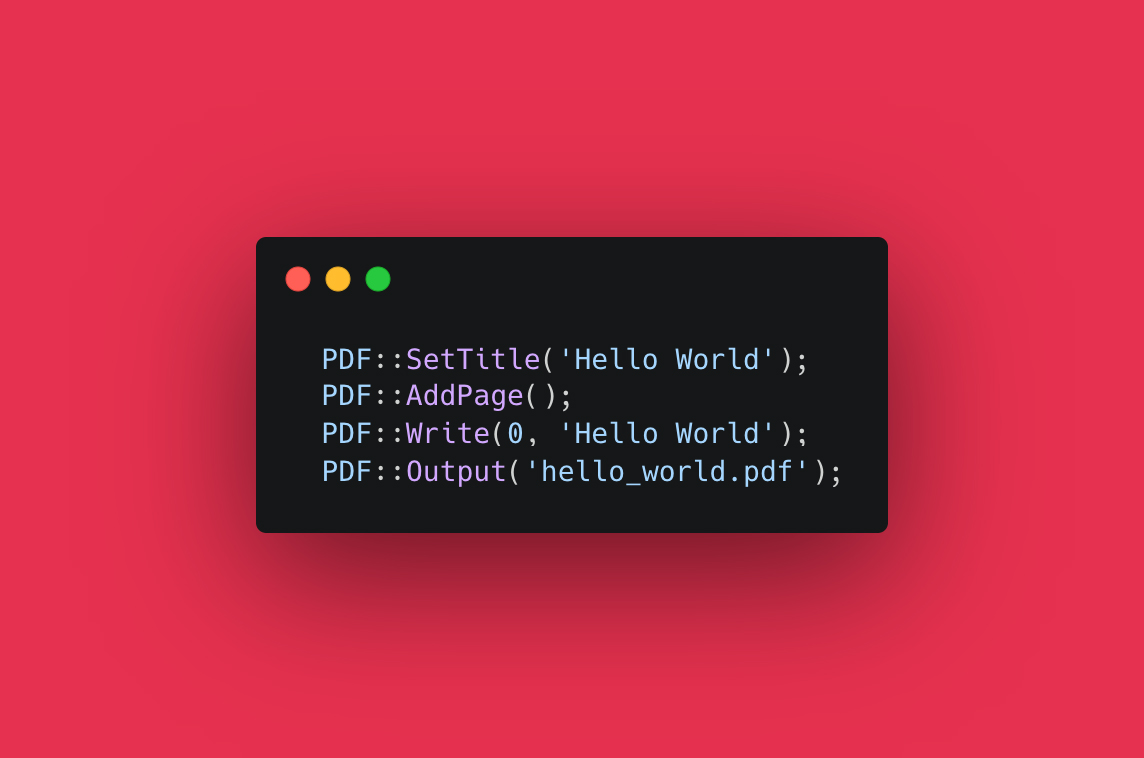 TCPDF Laravel