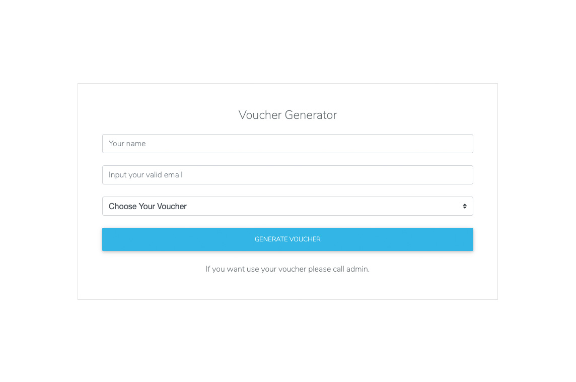Voucher Management System