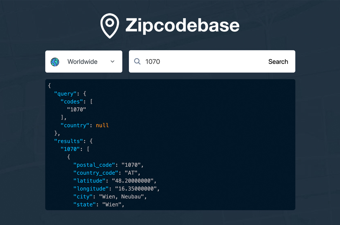 zipcodebase.com