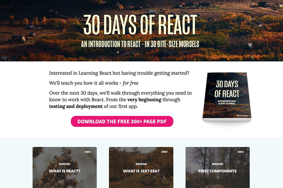 30 Days of React