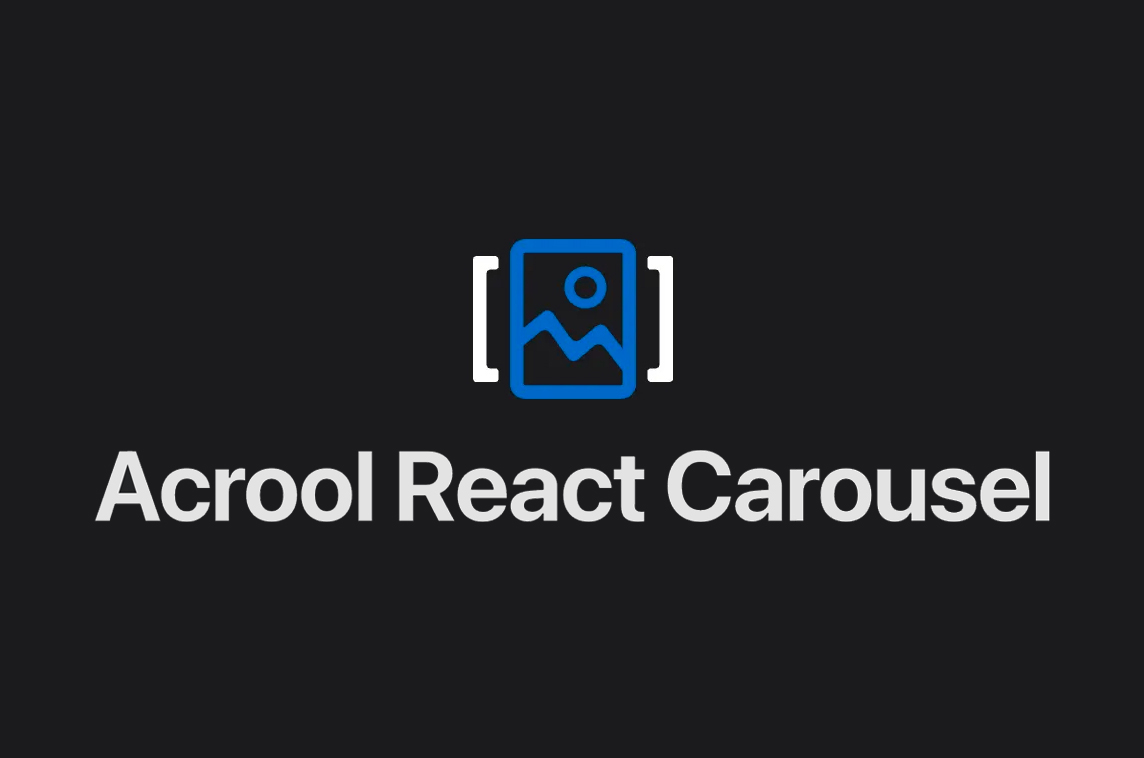 Acrool React Carousel