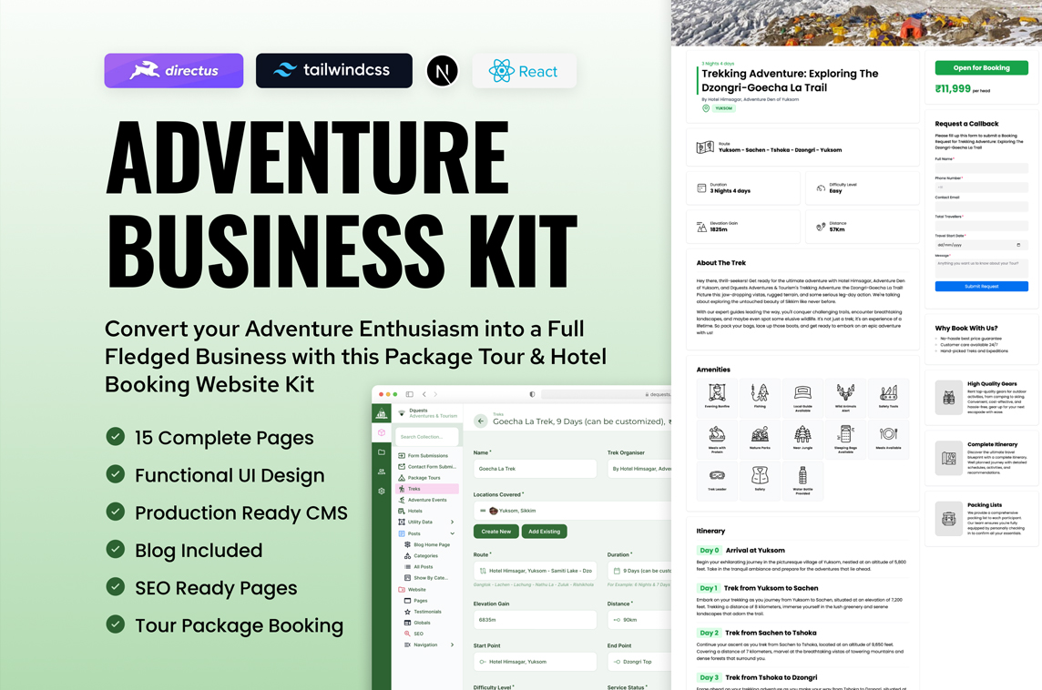Adventure Business Kit