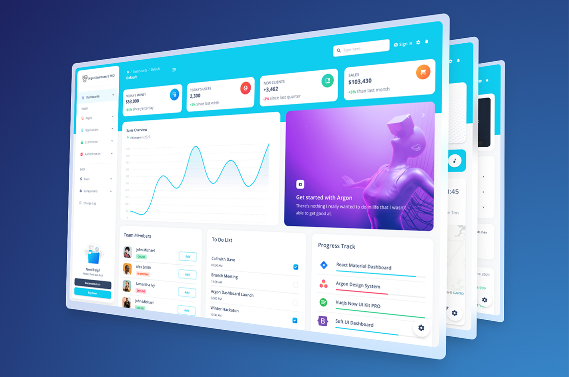 Argon Dashboard MUI