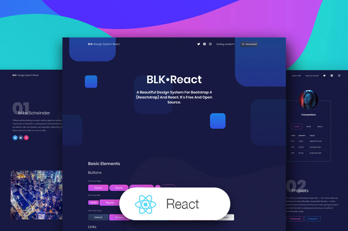 BLK Design System React
