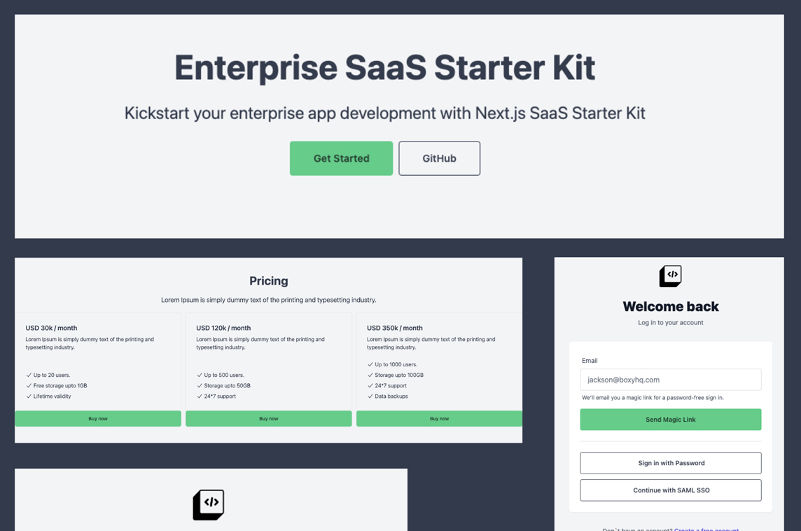 Enterprise SaaS Starter Kit