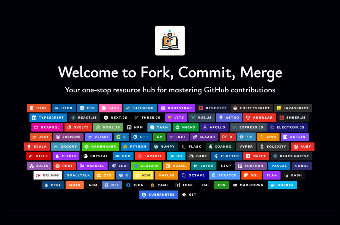 Fork, Commit, Merge