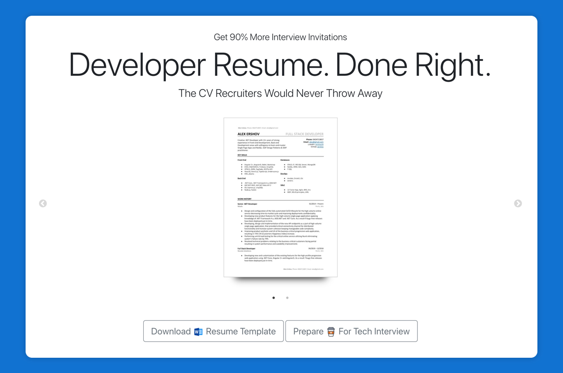 FullStackResume.com