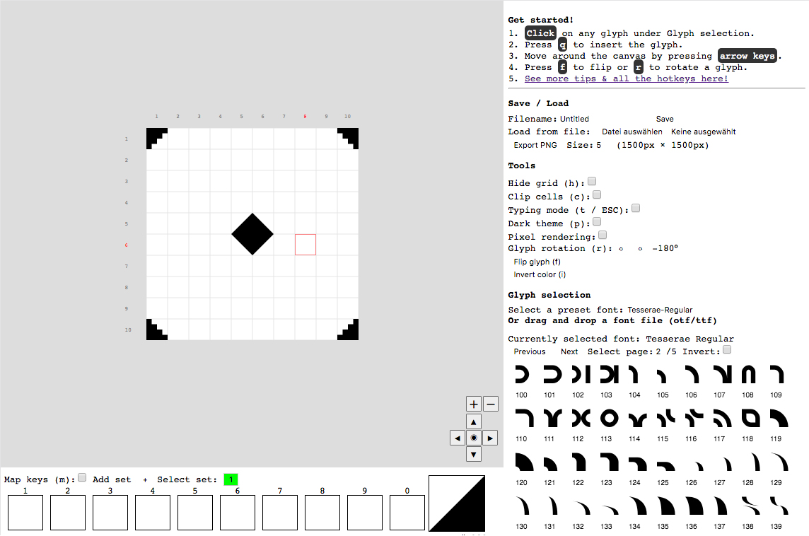 Glyph Drawing Club