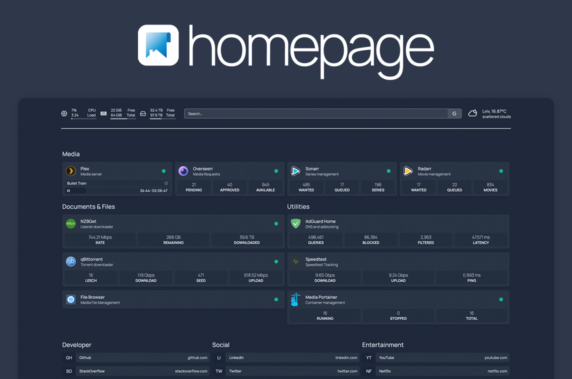 Homepage