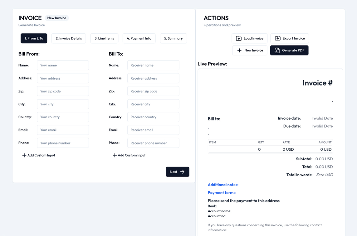 Invoify