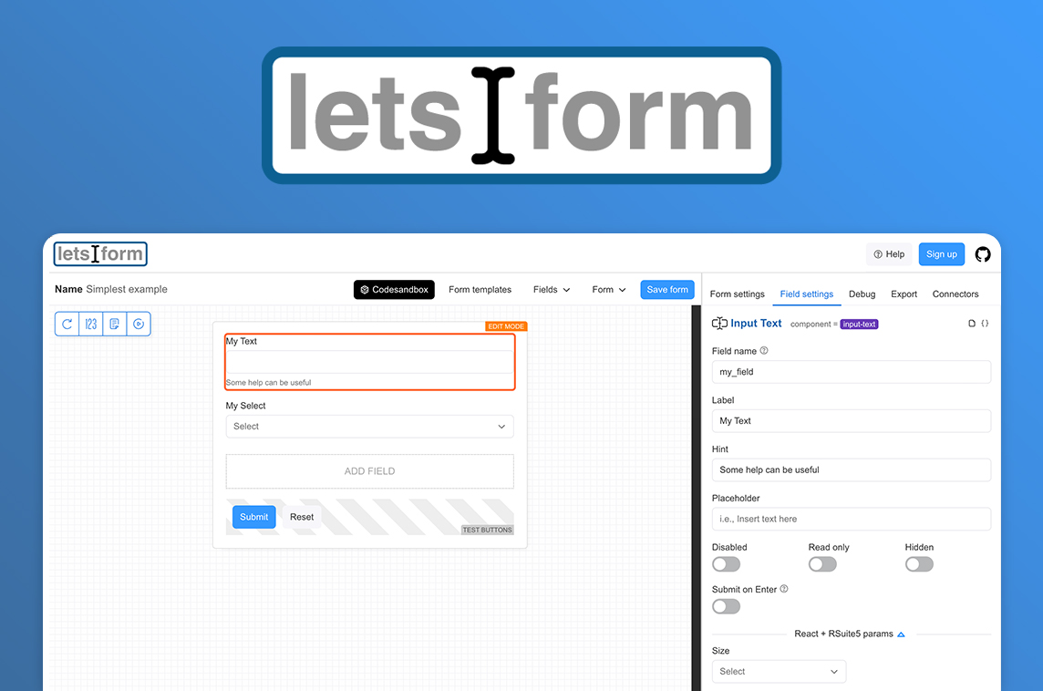 LetsForm