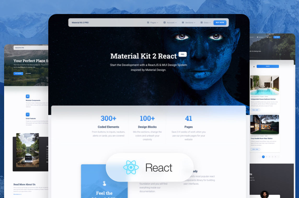 Material Kit Pro React