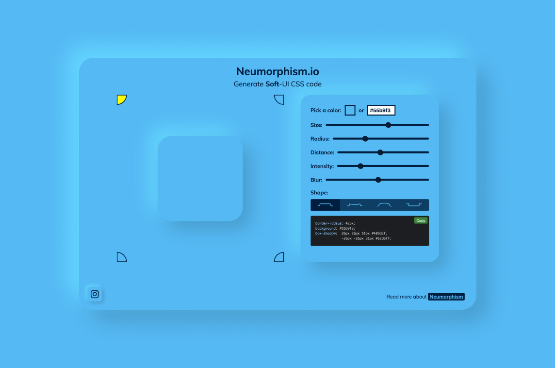 Neumorphism.io