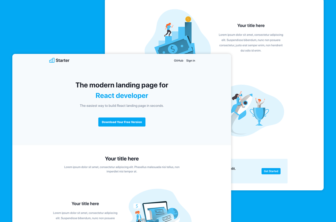 NextJS Landing Page Template