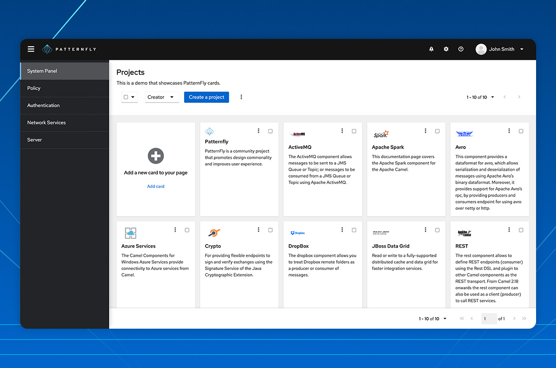 PatternFly React