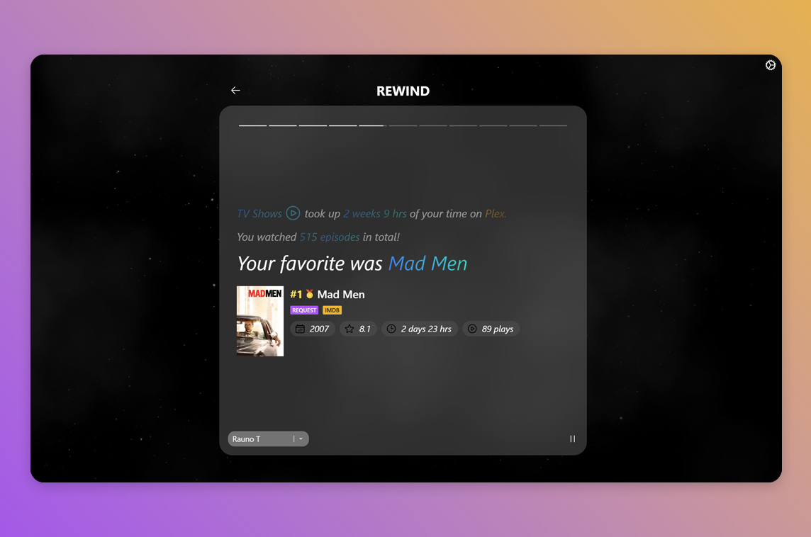 Plex Rewind