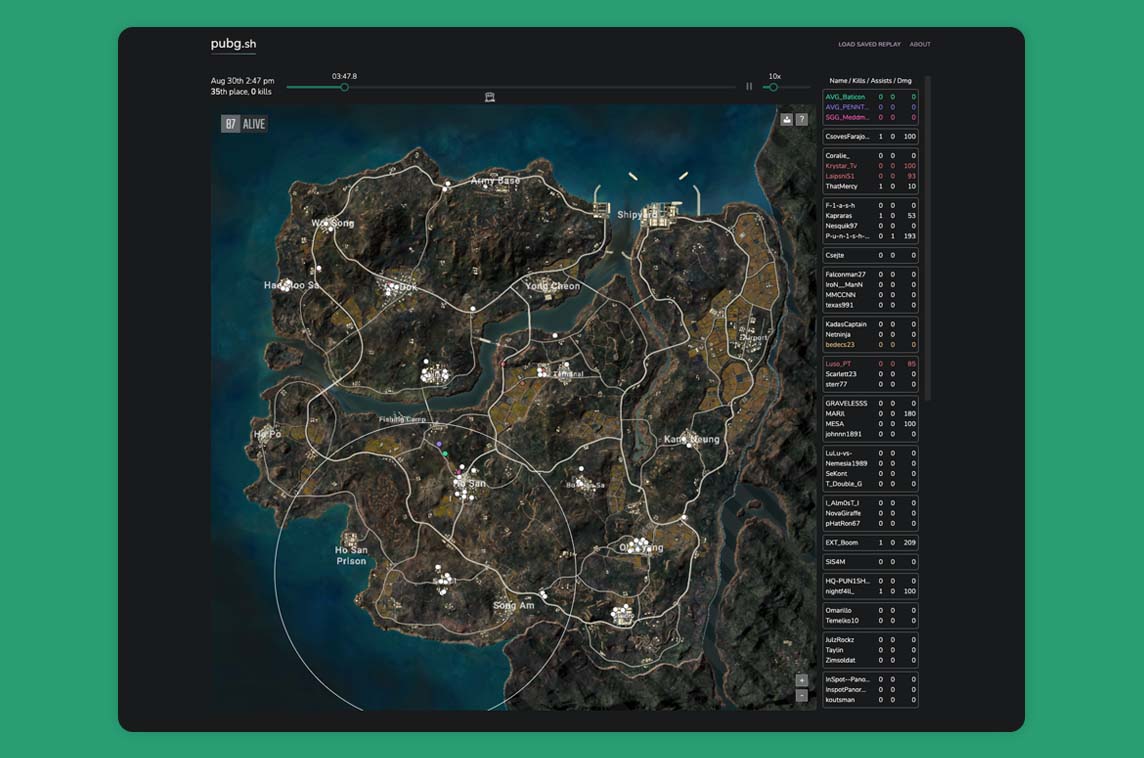 pubg.sh